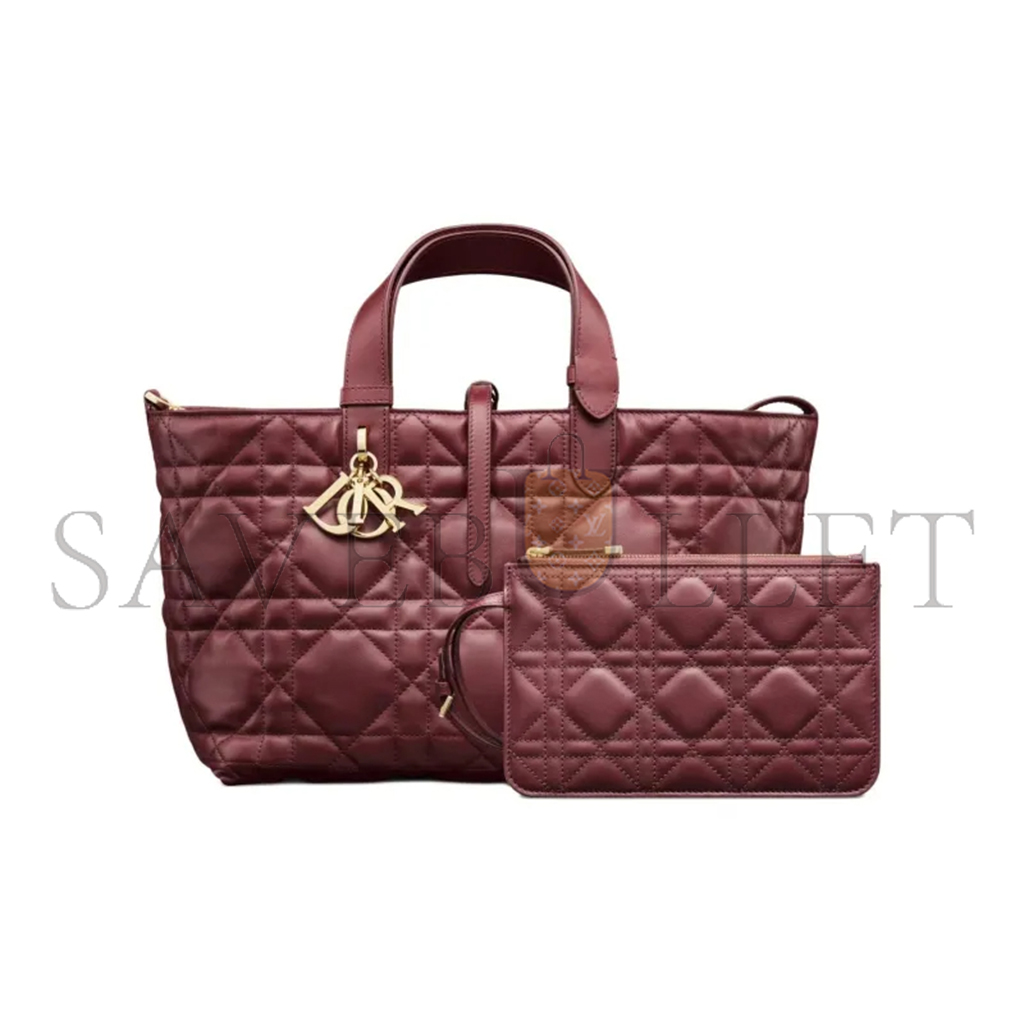 D*or medium D*or toujours bag m2821oshj-m00r (28.5*21.5*19cm)